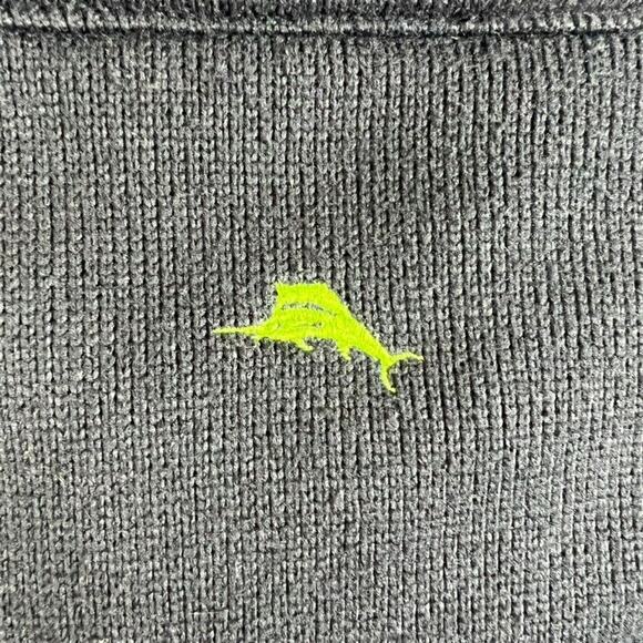 Tommy Bahama Knit Sweater Mens Large Blue Football Seattle Seahawks Mens Zip - Picture 10 of 11